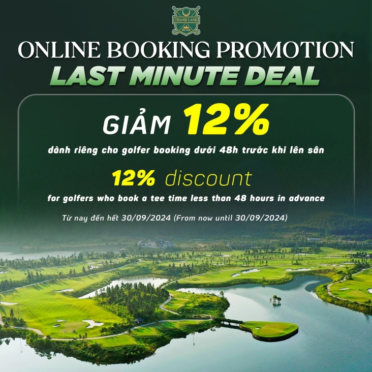 Online Booking Promotion - Last Minute Deal